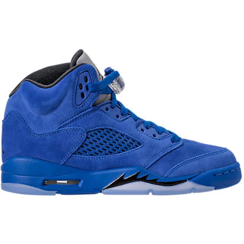Jordan 5 Retro Blue Suede (GS) (440888-401)