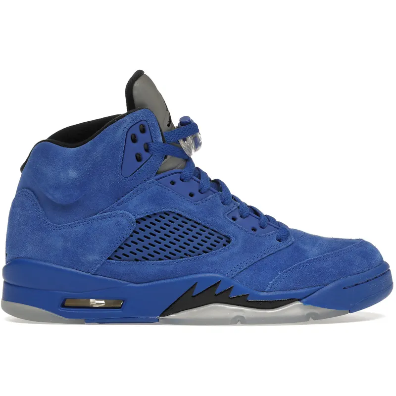 Jordan 5 Retro Blue Suede (136027-401)