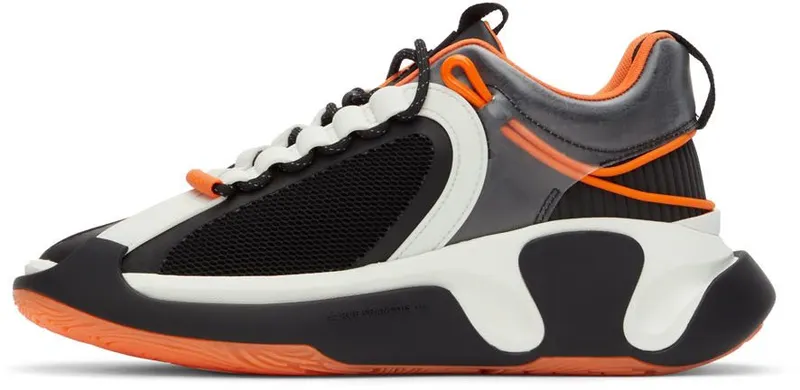 Balmain Black & Orange B-Runner Sneakers (XM1VI261TRBY)