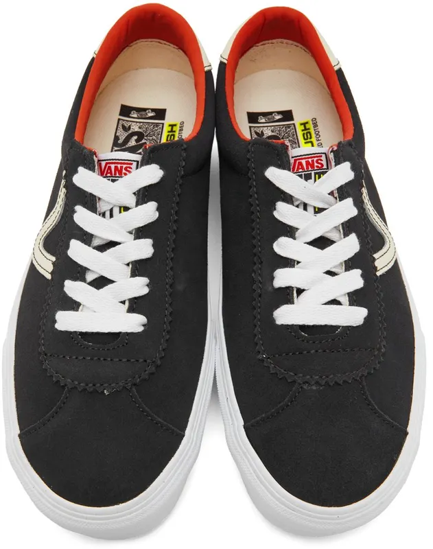 Vans Black & White Epoch VR3 LX Sneakers (VN0A5EE5B2V1)