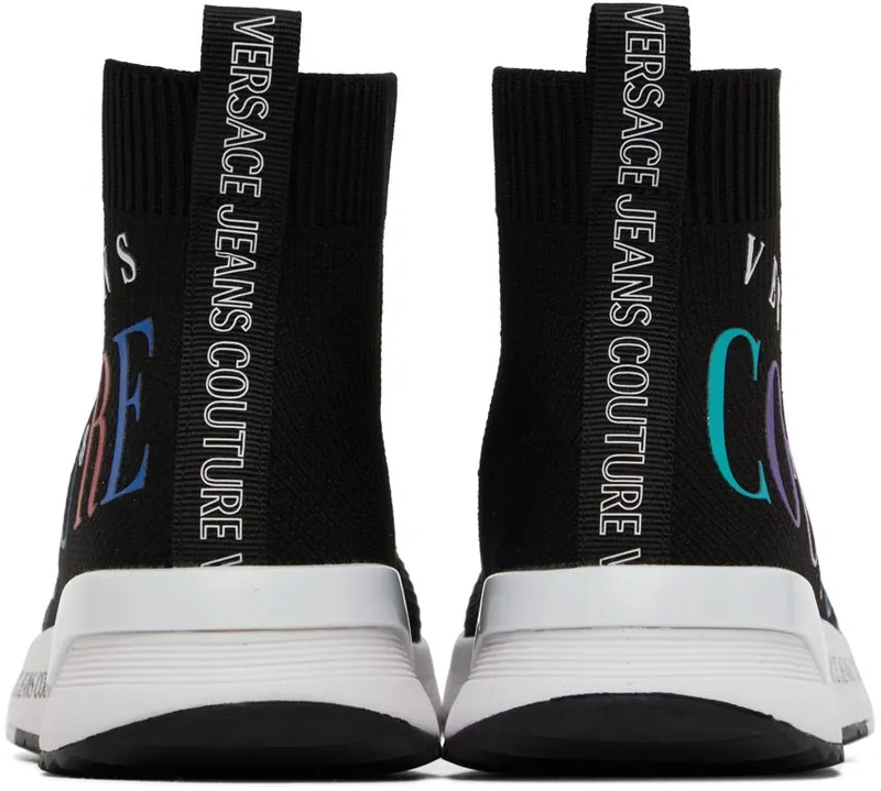 Versace Jeans Couture White Dynamic Logo Sneakers (E72VA3SA2EZS016)