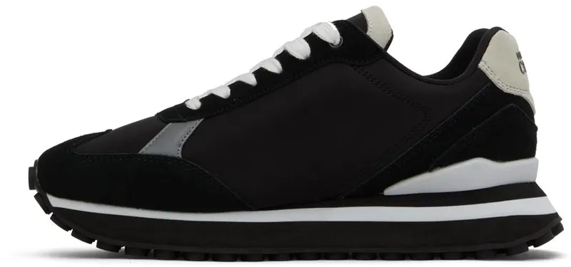 Versace Jeans Couture Black Spyke Sneakers (E72YA3SE2 EZP076)
