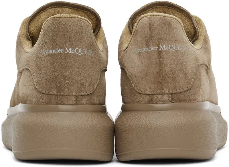 Alexander McQueen Brown Oversized Sneakers (688520WIA531808)