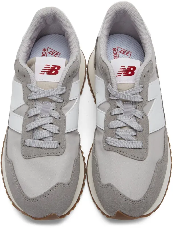 New Balance Grey 237 Sneakers (MS237GE)