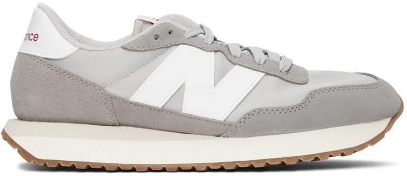 New Balance Grey 237 Sneakers (MS237GE)