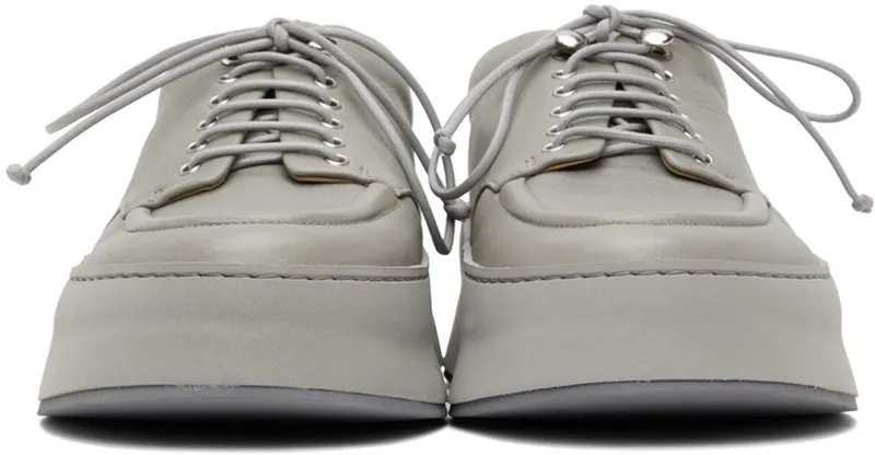 Marsèll Grey Leather Cassapana Sneakers (MM4130 188211)