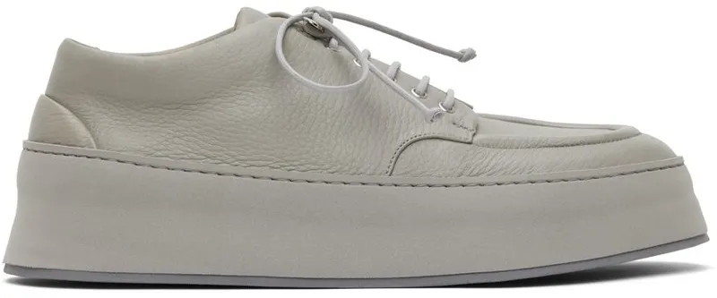 Marsèll Grey Leather Cassapana Sneakers (MM4130 188211)