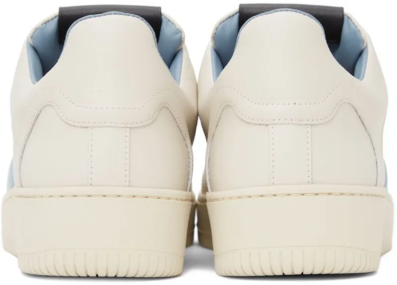 Human Recreational Services Off-White & Blue Mongoose Low Sneakers (UE21GF0200X2C2)