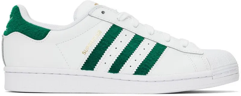 adidas Superstar Cloud White / Cloud White / Gold Metallic (H00190)