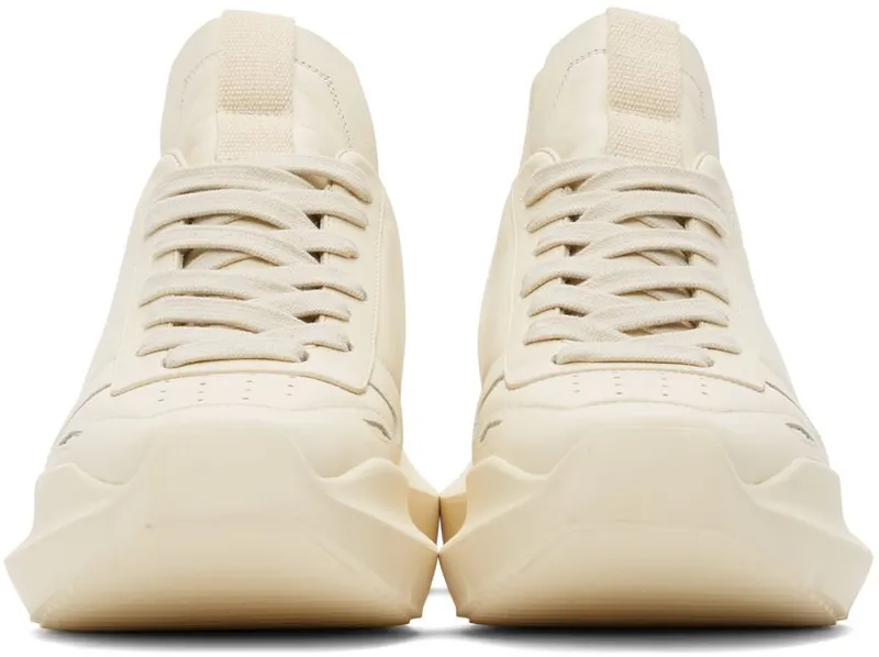 Rick Owens Off-White Geth Runner Sneakers (RU01B1814 LPO)