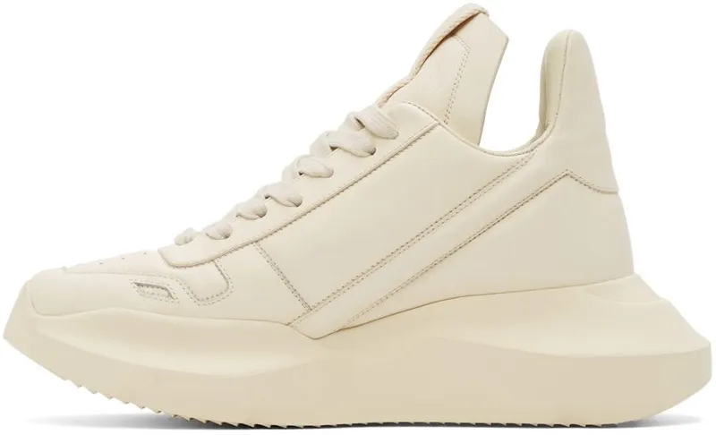 Rick Owens Off-White Geth Runner Sneakers (RU01B1814 LPO)