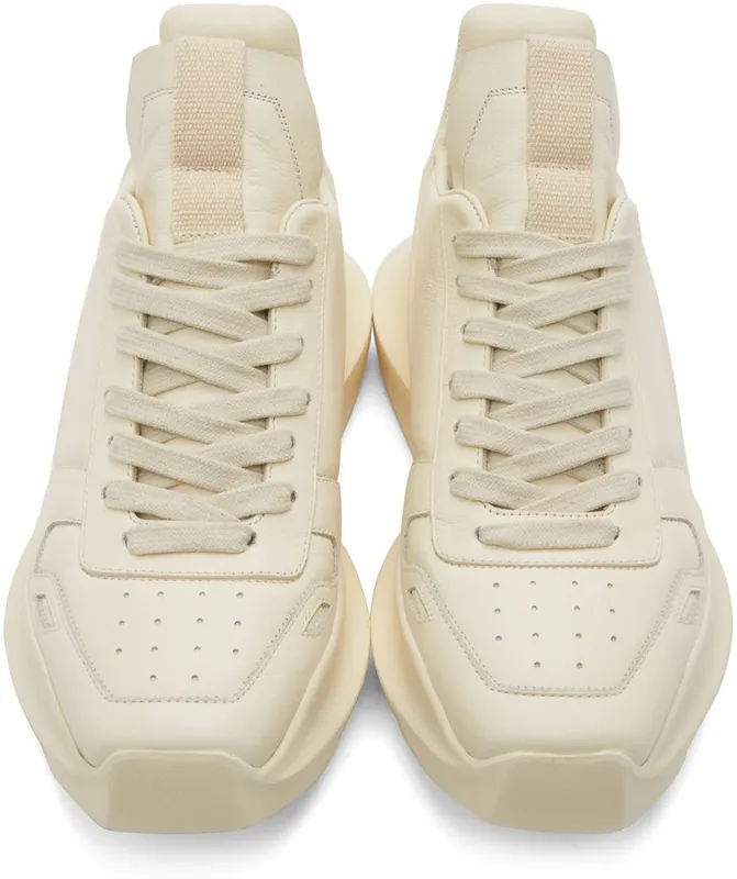 Rick Owens Off-White Geth Runner Sneakers (RU01B1814 LPO)