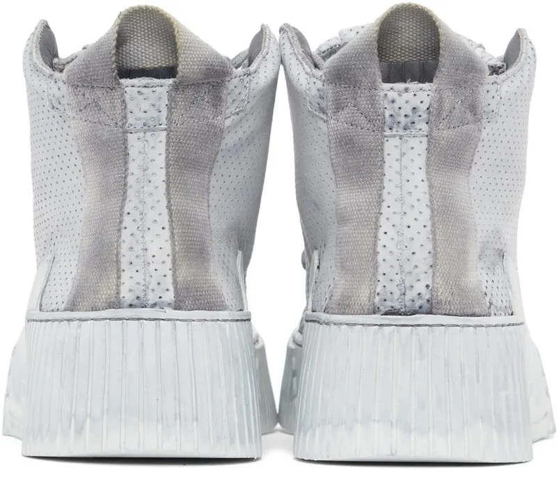 Boris Bidjan Saberi SSENSE Exclusive Grey Bamba 1.1 Sneakers (SSNSx14)