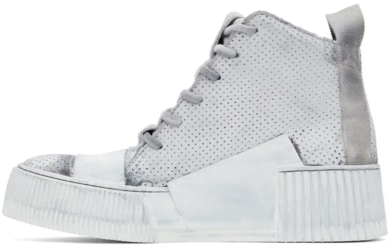 Boris Bidjan Saberi SSENSE Exclusive Grey Bamba 1.1 Sneakers (SSNSx14)