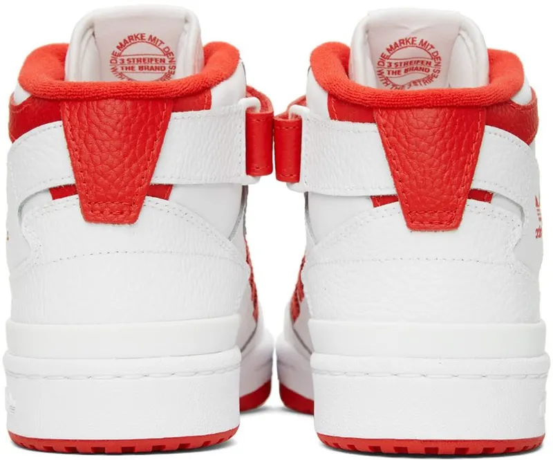 adidas Forum Mid Cloud White Vivid Red (GY5819)