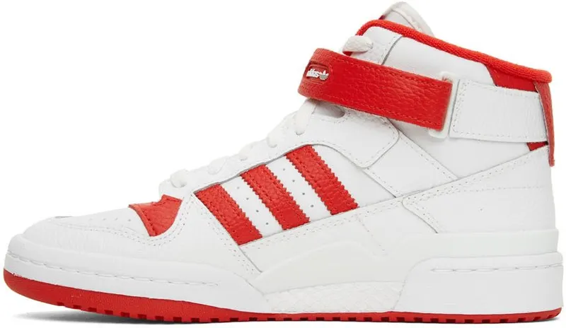 adidas Forum Mid Cloud White Vivid Red (GY5819)