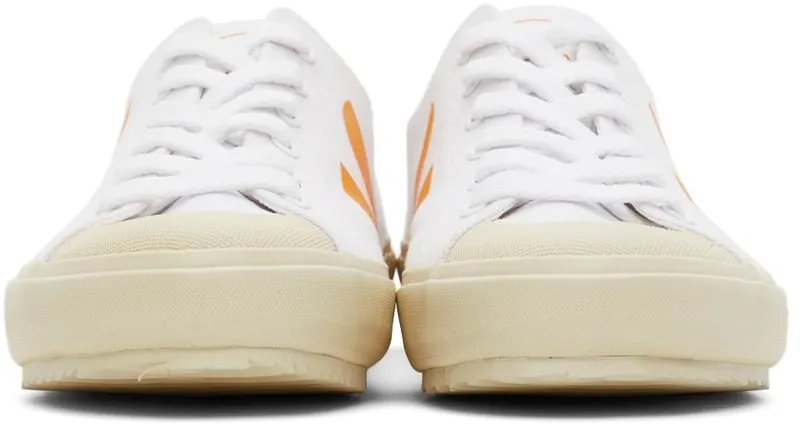 VEJA White & Yellow Nova Sneakers (NA0102843)