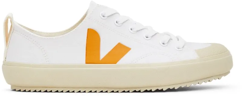 VEJA White & Yellow Nova Sneakers (NA0102843)