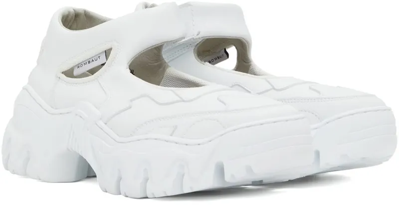 Rombaut White Boccaccio II Ibiza High Sneakers (S22-B-027)