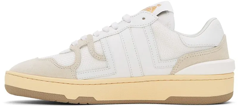 Lanvin White Calfskin Clay Sneakers (FW-SKDK00-NASH-A20)