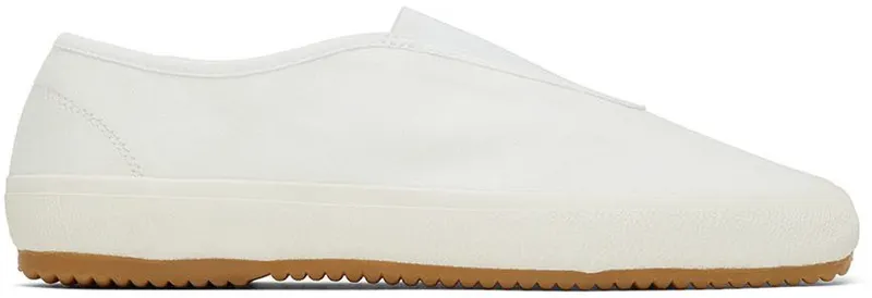 Lemaire White Canvas Sneakers (M 221 FO330 LF782)