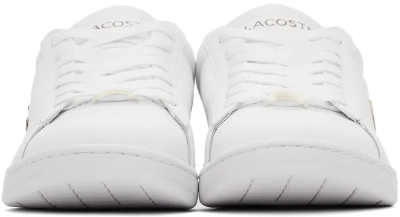 Lacoste White Carnaby Sneakers (41SMA0006)