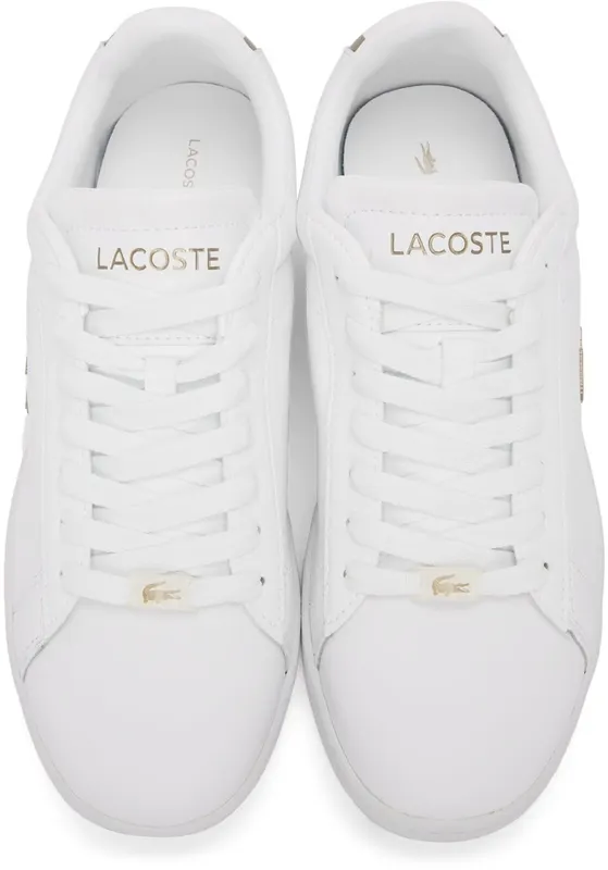 Lacoste White Carnaby Sneakers (41SMA0006)