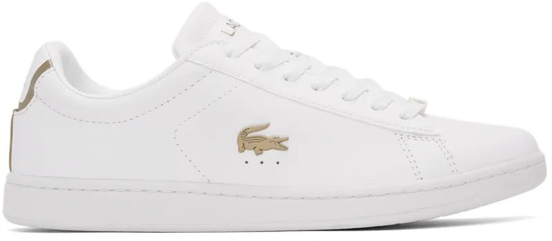 Lacoste White Carnaby Sneakers (41SMA0006)