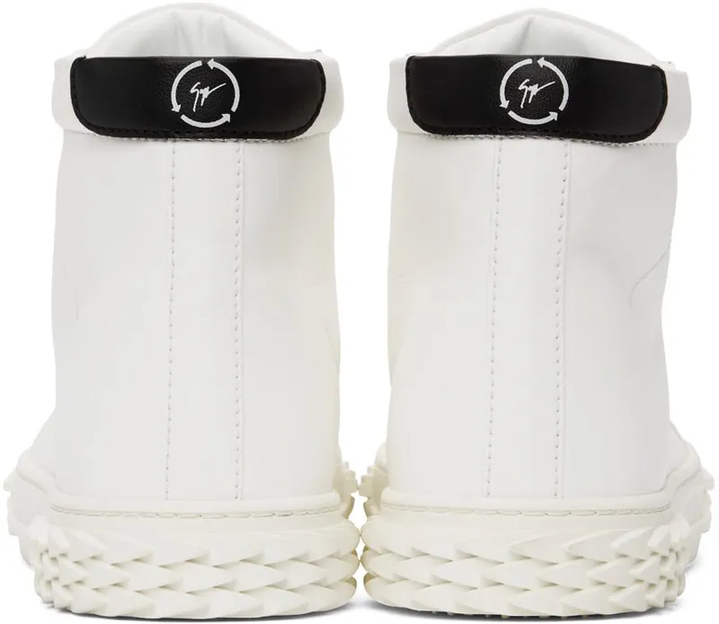 Giuseppe Zanotti White Ecoblabber Sneakers (RM20032-91671)