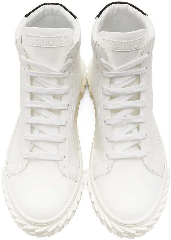 Giuseppe Zanotti White Ecoblabber Sneakers (RM20032-91671)