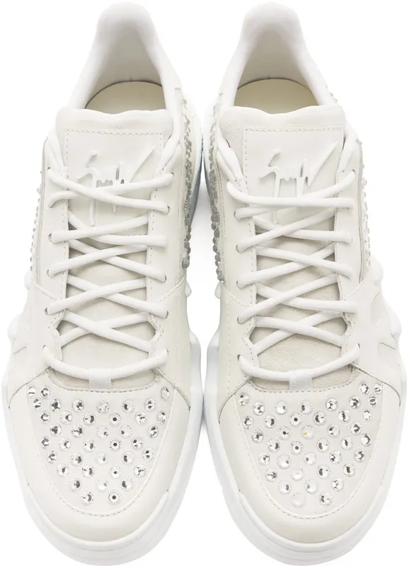 Giuseppe Zanotti White Talon Sneakers (RM20026-91558)