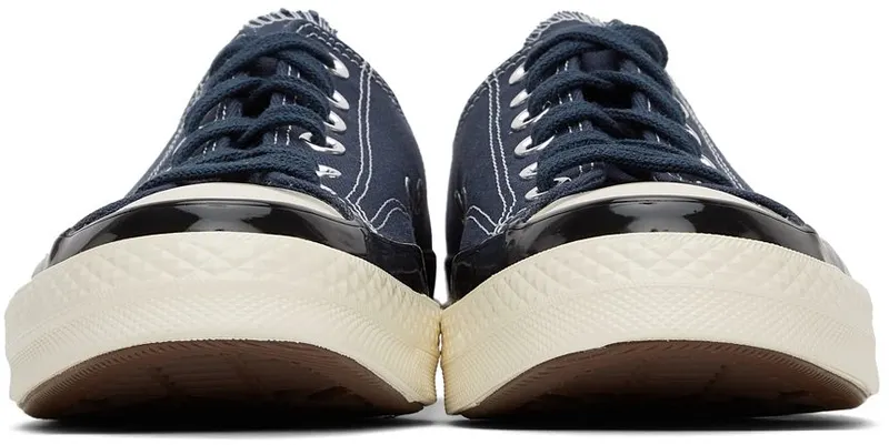 Moncler Genius 7 Moncler FRGMT Hiroshi Fujiwara Converse Navy Fraylor III Chuck 70 Sneakers (G20964M7060002SLQ)