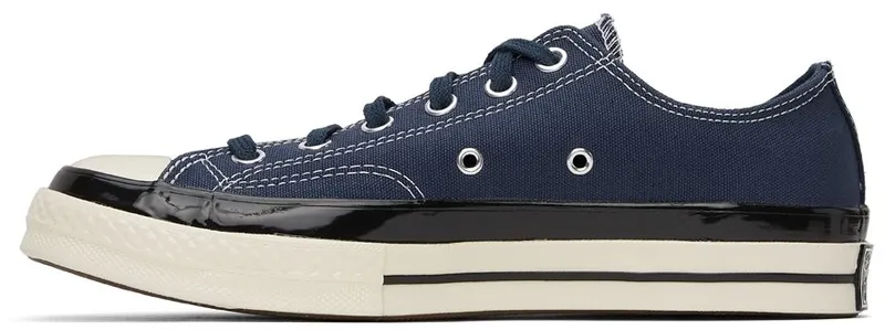 Moncler Genius 7 Moncler FRGMT Hiroshi Fujiwara Converse Navy Fraylor III Chuck 70 Sneakers (G20964M7060002SLQ)