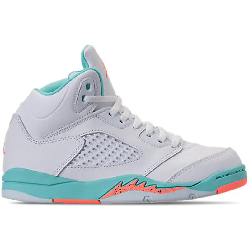 Jordan 5 Retro Light Aqua (PS) (440893-100)