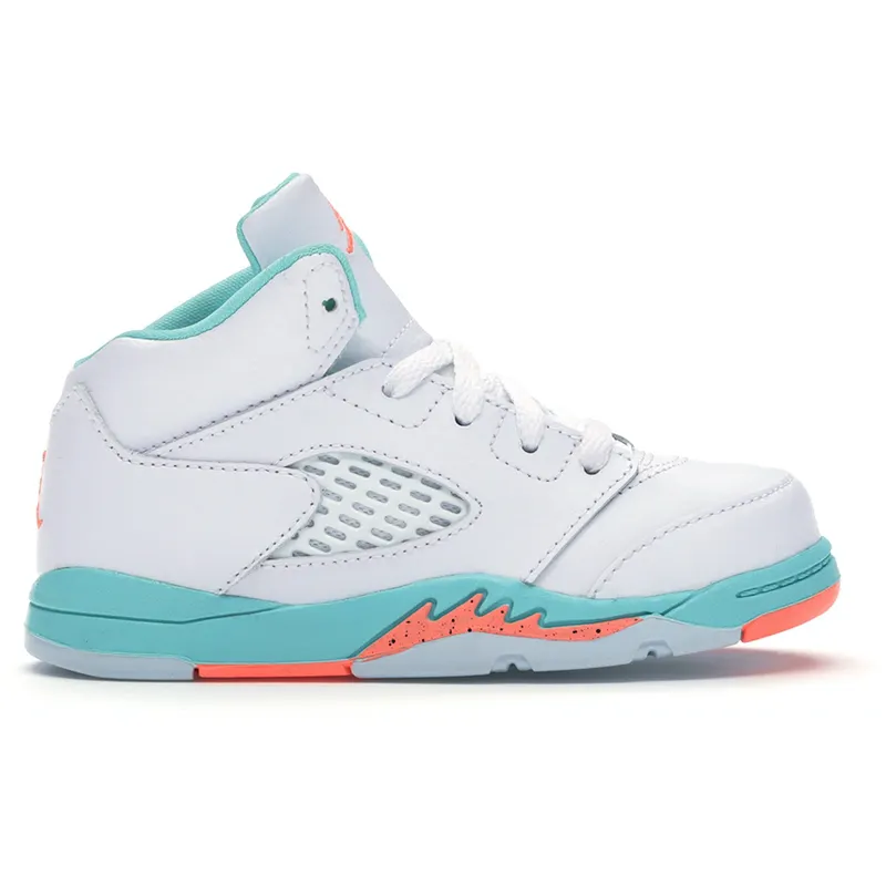 Jordan 5 Retro Light Aqua (TD) (725172-100)