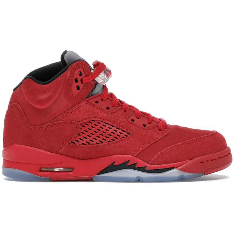 Jordan 5 Retro Red Suede (GS) (440888-602)