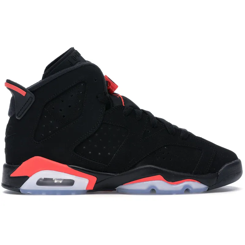 Jordan 6 Retro Black Infrared (2019) (GS) (384665-060)