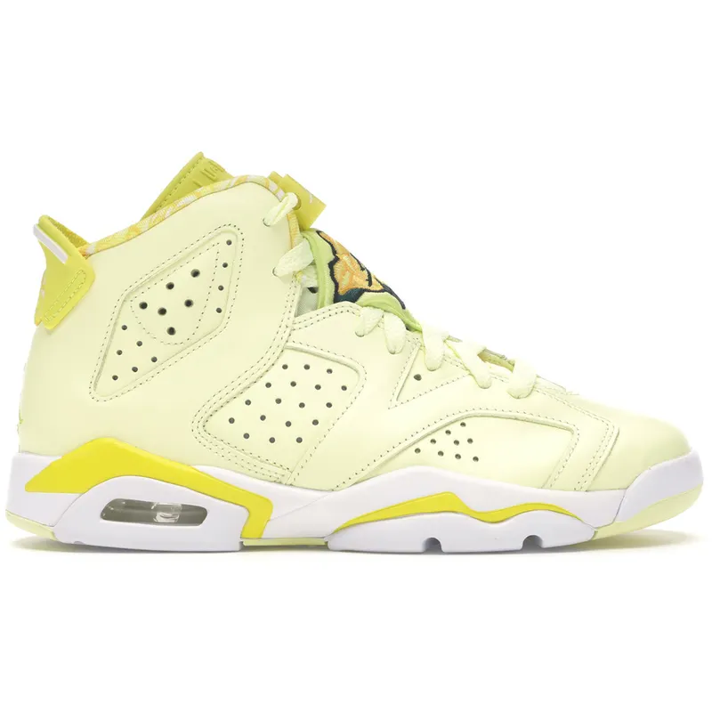 Jordan 6 Retro Dynamic Yellow Floral (GS) (543390-800)