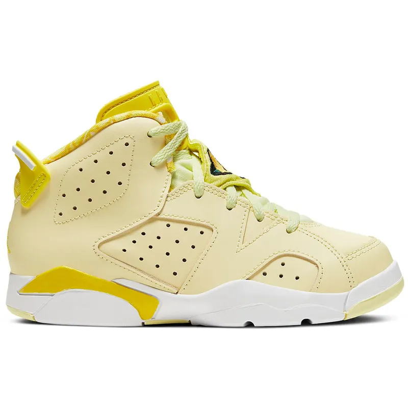 Jordan 6 Retro Dynamic Yellow Floral (PS) (543389-800)