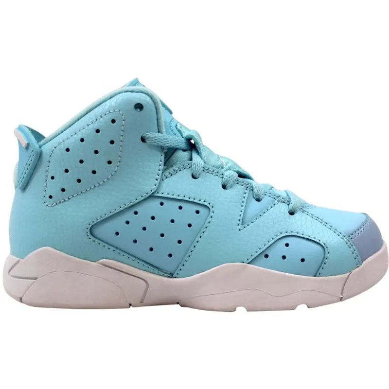 Jordan 6 Retro Medium Blues Still Blue (PS) (543389-407)