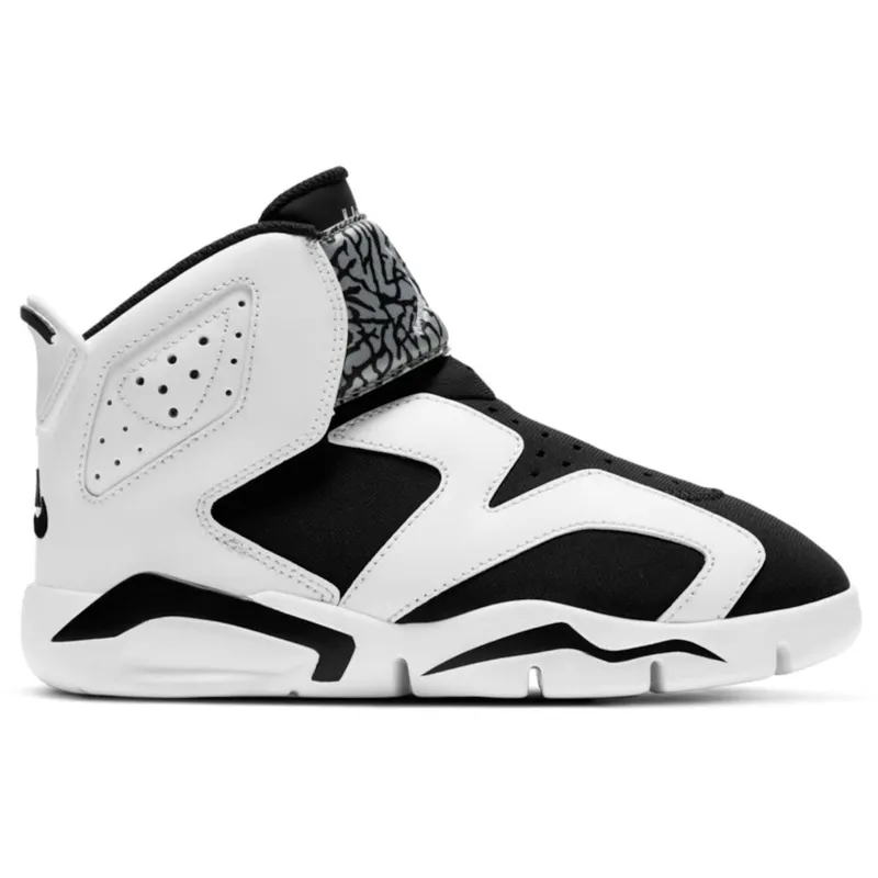 Jordan 6 Retro Little Flex White Black (PS) (CT4416-100)