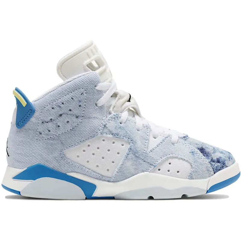 Jordan 6 Retro Washed Denim (2022) (PS) (DX6176-100)