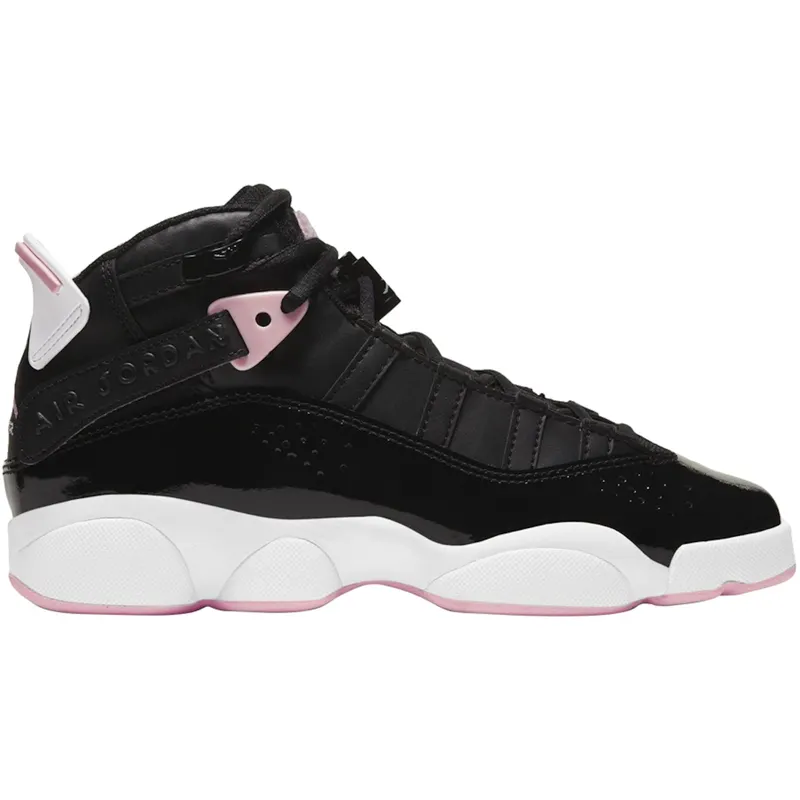 Jordan 6 Rings Black Arctic Punch (GS) (323399-002)
