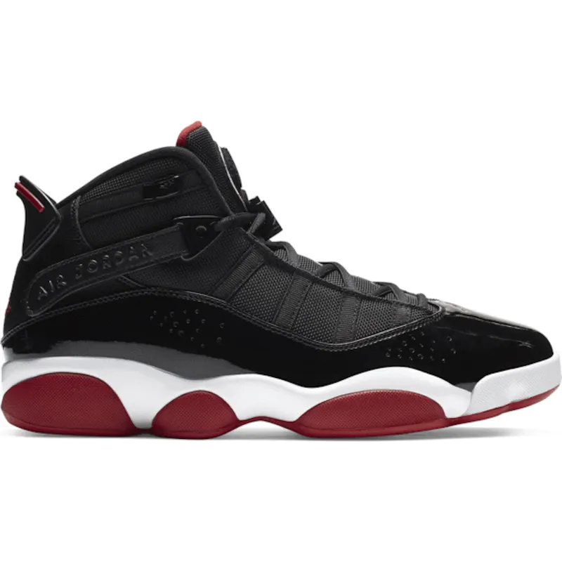 Jordan 6 Rings Black Varsity Red (2007) (322992-062)