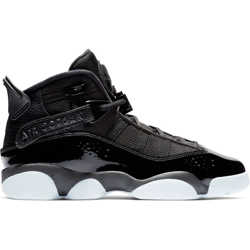 Jordan 6 Rings Black White (GS) (323419-011)