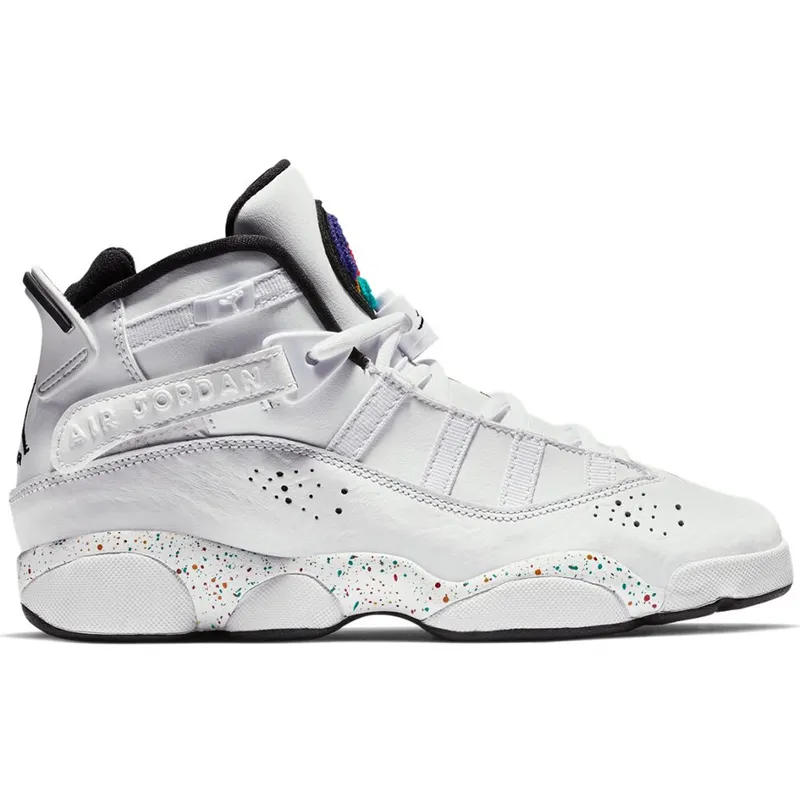 Jordan 6 Rings Confetti (GS) (323419-100)