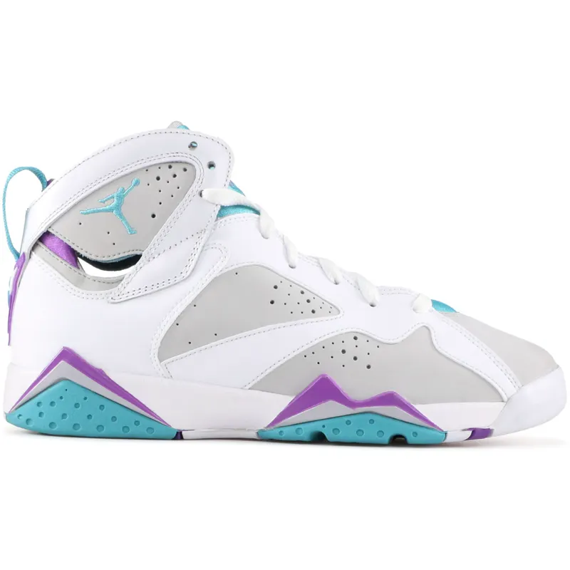 Jordan 7 Retro Neutral Grey Mineral Blue Bright Violet (GS) (442960-001)