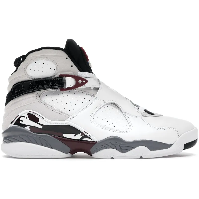 Jordan 8 Retro White Burgundy (W) (CI1236-104)