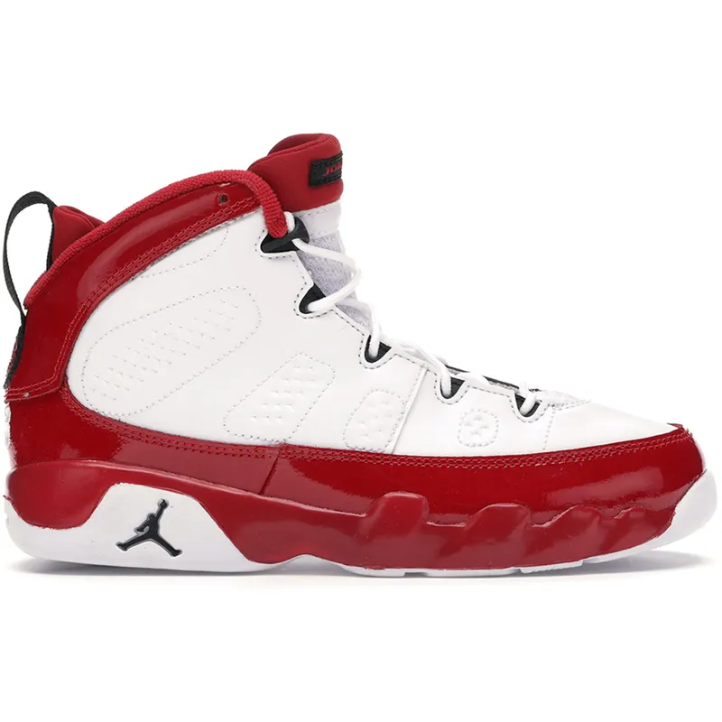 Jordan 9 Retro White Gym Red (PS) (401811-160)