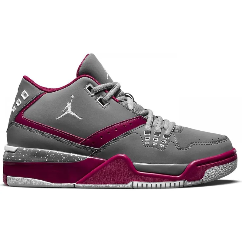 Jordan Flight 23 Cool Grey Sport Fuchsia (GS) (768910-026)